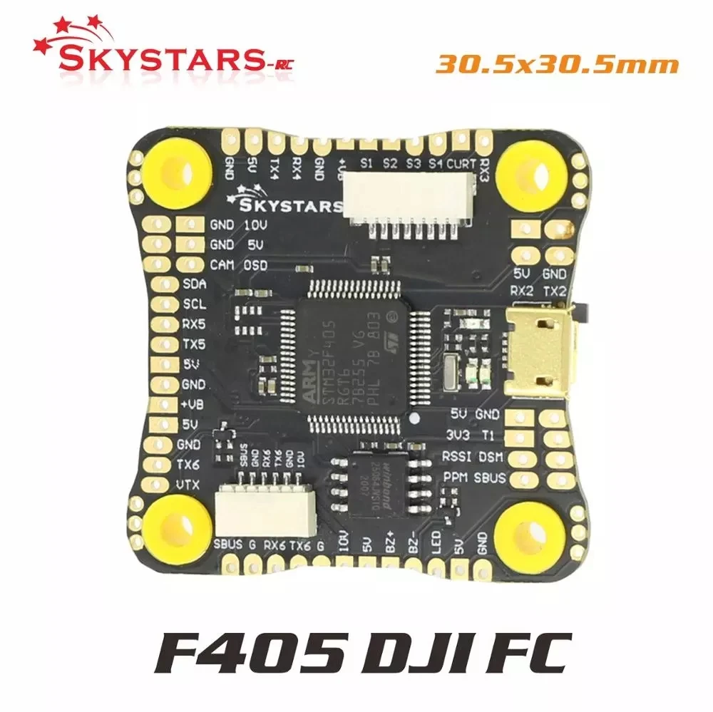 SKYSTARS F405HD Полетный контроллер DJI HD с Betaflight OSD F4 панель управления полетом для