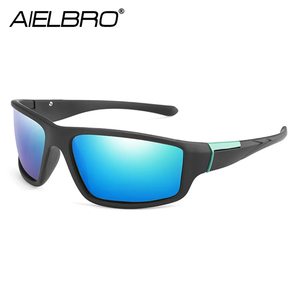 Солнцезащитные очки AIELBRO поляризационные мужские роскошные легкие для