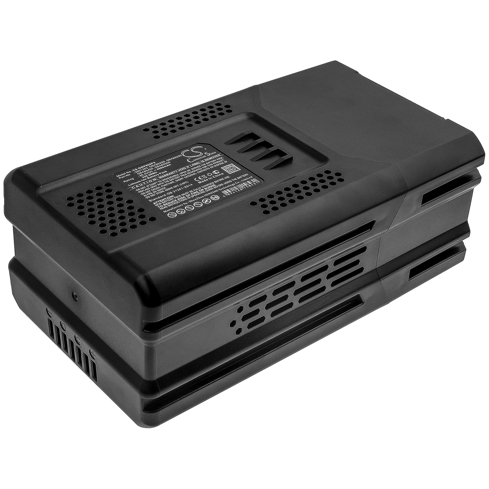 

CS 4000mAh/320.00Wh battery for Greenworks 0V 145MPH - 580CFM Cordless Ba,STBA80L210 2901302,GBA80400, GBA80500