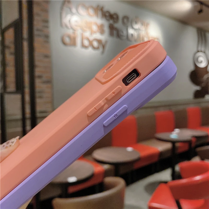 

Slide Camera Lens Protection Shockproof Case For iPhone 12 Mini 11 Pro XS Max XR X 6S 7 8 Plus SE 2020 Candy Soft Silicone Cover