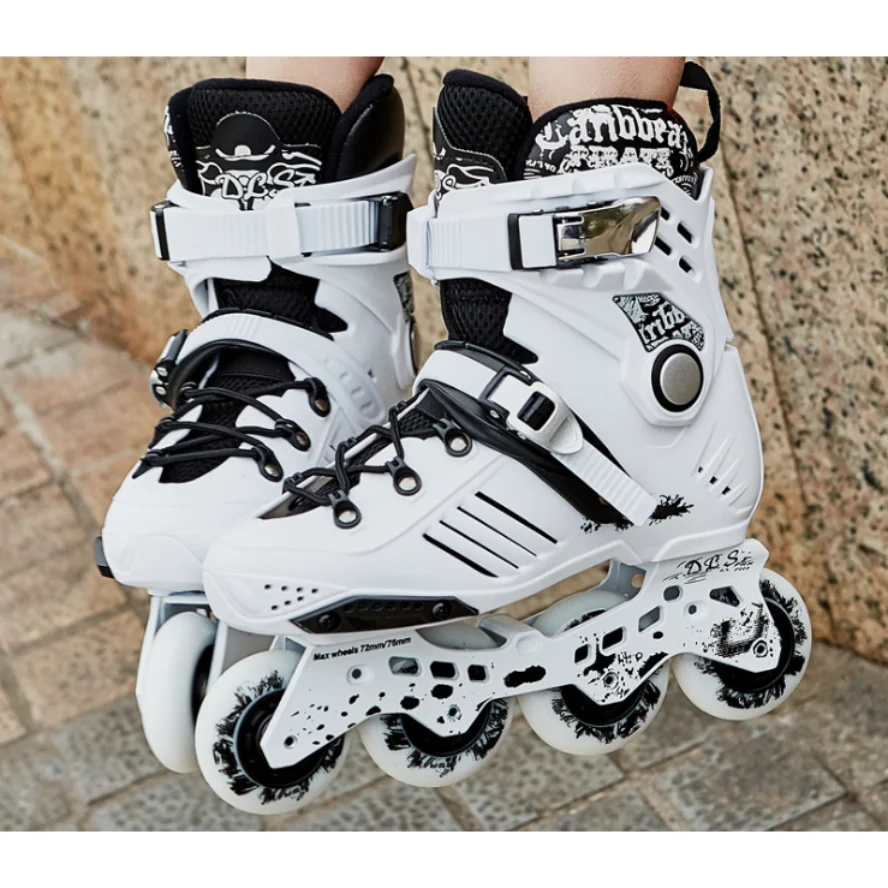 Roller skates adult inline skates for men and women roller skates adult roller skates professional college students flat shoes f