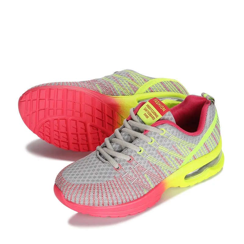

Sport Casual Shoes Women Mesh Breathable Sneakers Running Jogging Cushioning Colorful Fashion Lightweight Soft Travel Shoes Lady