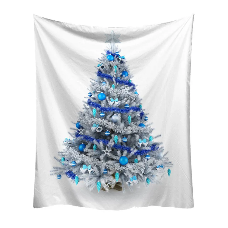 Christmas Tree Tapestry Hanging Cloth Art Wall Home Decor Mural Throw Rug Blanket Tapestries Mat 200x150cm | Дом и сад