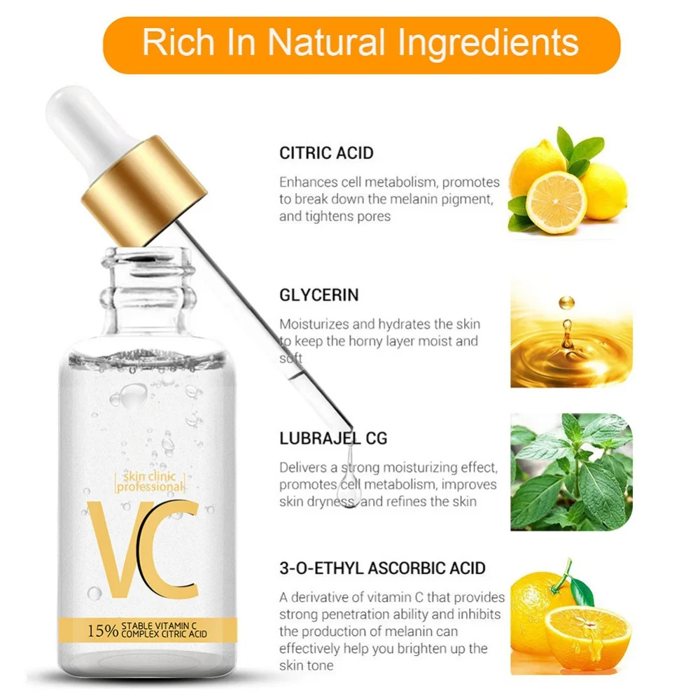

Anti Aging & Wrinkle Serum Face Hyaluronic Acid Boost Skin Collagen Hydrate & Plump Skin Vitamin C Facial Serum