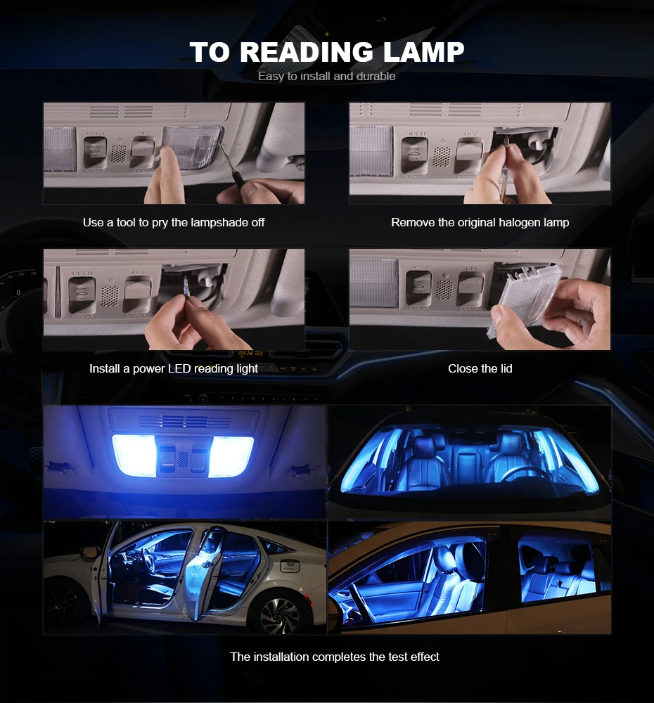 JGAUT 2шт белый Canbus Автомобильный светодиодный светильник лампы для Chrysler 200 2012 2013 2014