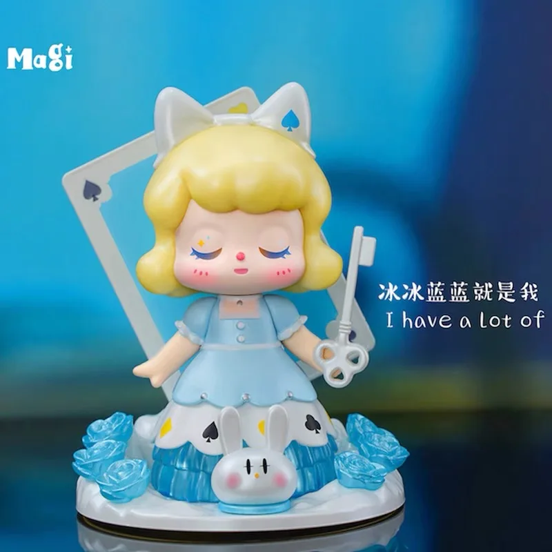 Caja de persiana de la serie Magi Dreamwalking In Wonderland, modelo Original de juguetes de estilo aleatorio, caja sorpresa de regalo de figura de Anime-5