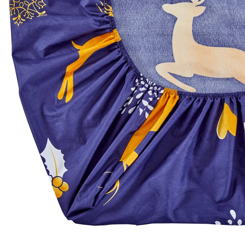 80-220 см Модный наматрасник с принтом водонепроницаемый защитный матрас простыня