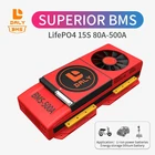 Аккумуляторный блок Daly BMS lifepo4 48 В 18650 bms 15s 80A 100A общий порт с балансом для солнечной энергии