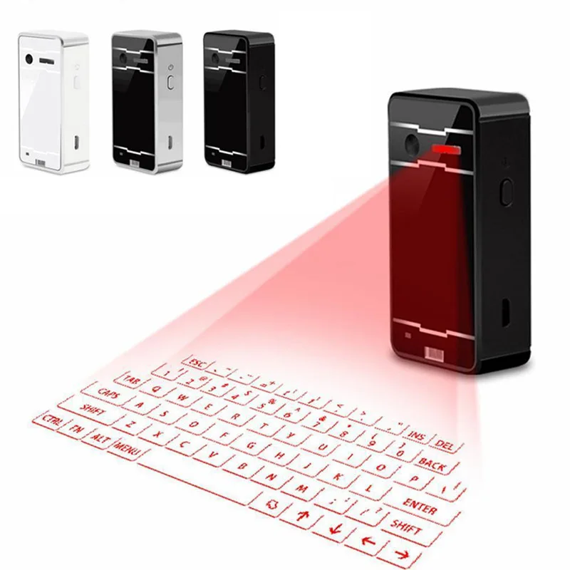

New Hot Portable Virtual Lasers keyboard Mouse Wireless Bluetooth Lasers Projection Speaker