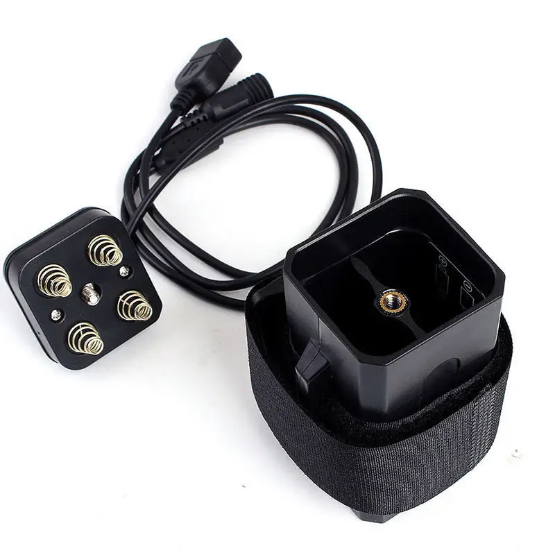Портативный аккумулятор 4x18650 8 4 в USB порт постоянного тока чехол для батареи