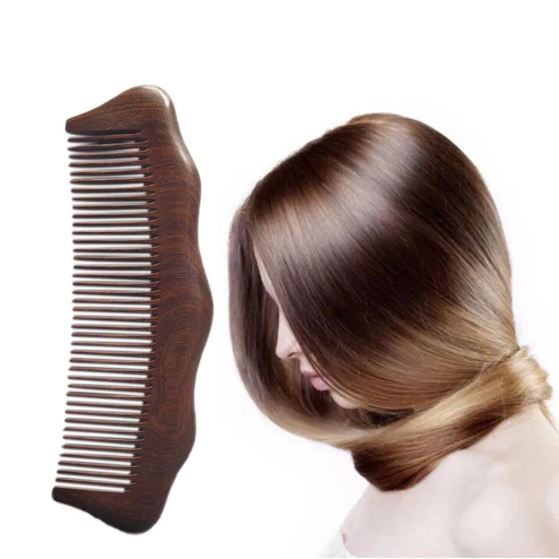 

Anti-Static Comb Sandalwood Combs Solid Wood Comb Healthy Massage Hair Care Tool Hair Comb