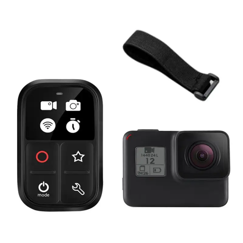 

Новый умный водонепроницаемый пульт дистанционного управления Wi-Fi для GoPro Hero8 / 9 / Max Black 4 Session Hero 3 + 3 Go Pro Hero Max аксессуары