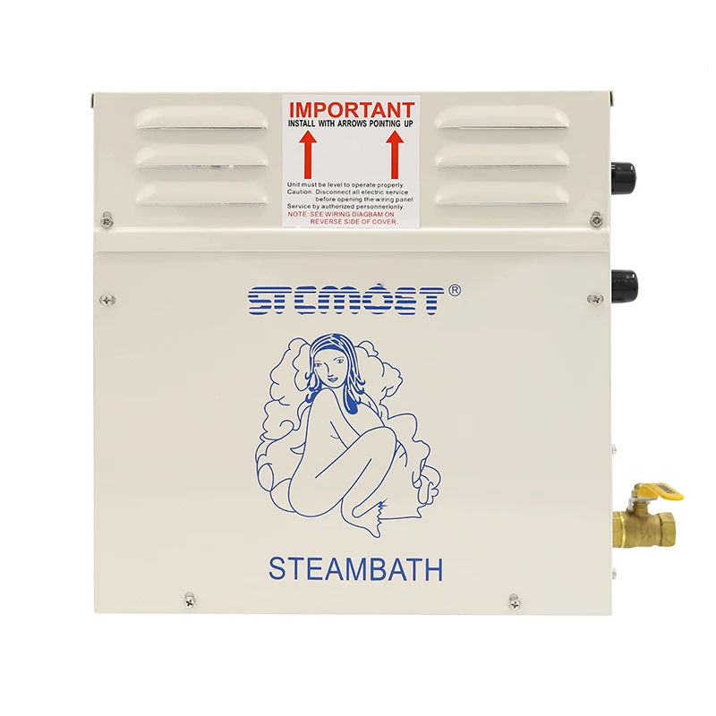 

4.5KW 220V 380V Wet Sauna Room Steam Bath Generator For Home Use