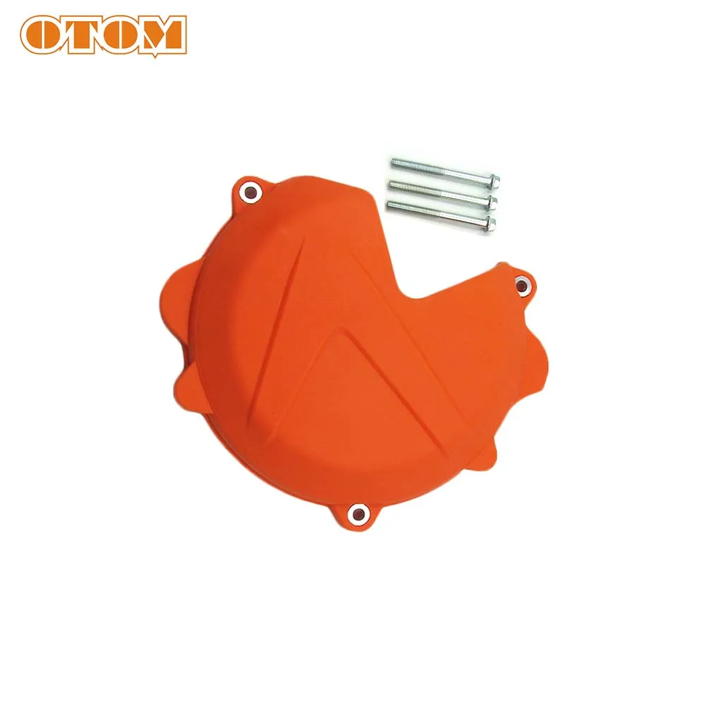 

OTOM Motorcycle Clutch Cover Dirt Bike Engine Orange Protector Guard For KTM EXC XC SX XCW Freeride 250R HUSQVARNA TC TE 250 300