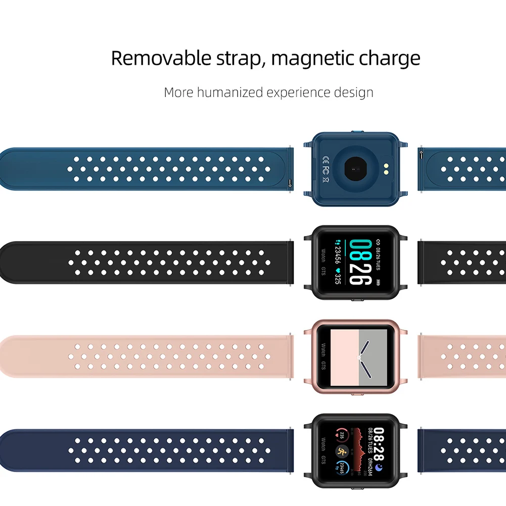 

S06 Smart Watch Women Men For Android IOS Sports Fitness Activity Heart Rate Tracker Blood Pressure Pedometer Waterproof Smartwa