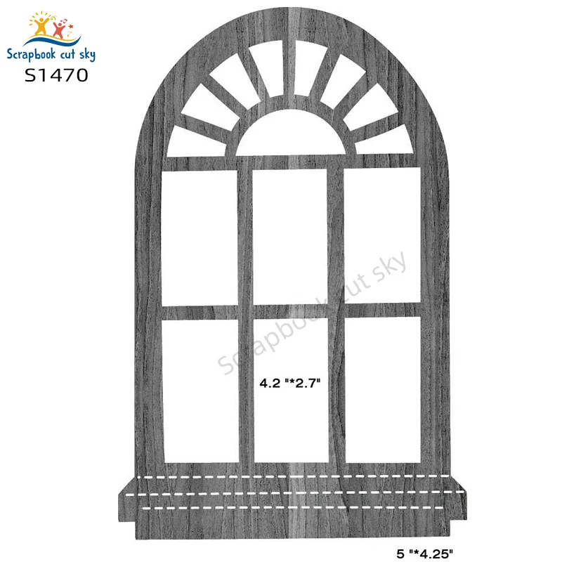 

Windows DIY S1470 Muyu Wooden Mold ScrapbookCutSky Dies Suitable For Market General Machines