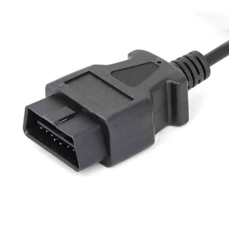 

16pin to DB9 serial RS232 OBD2 cable diagnostic tool connector For Volkswagen