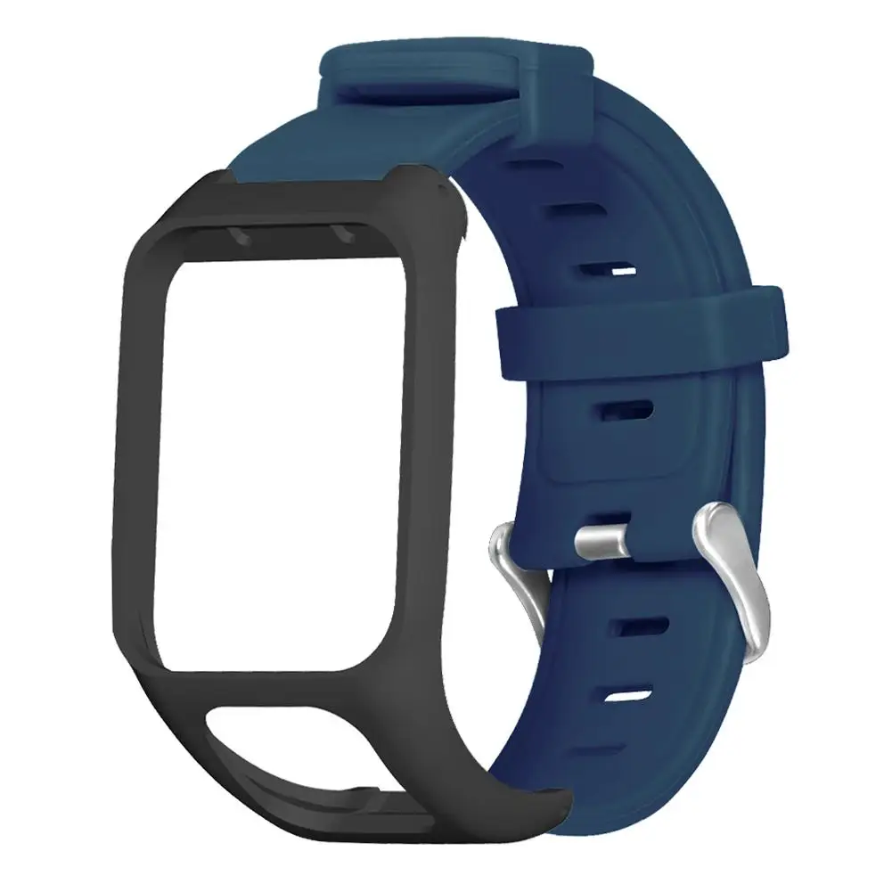 Силиконовый ремешок для спортивных часов TomTom Runner 2 3 Spark GPS сменный