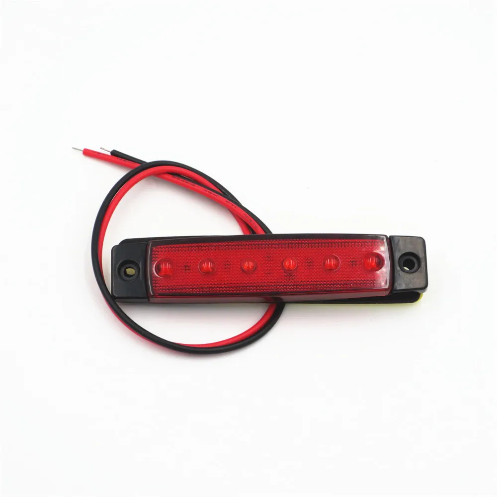 6 светодиодный ных габаритных огней для лодок автомобилей грузовиков автобусов