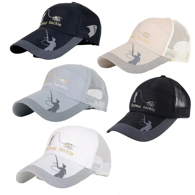

Unisex Outdoor Sport Fishing Cap Snapback Golf Hat Sun Visor Adjustable Fashion Q1FE