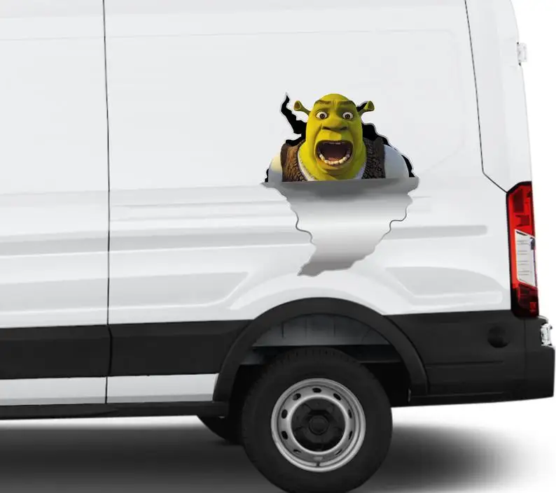 

Green man sticker Kids sticker Cartoon stickers Kids hero sticker Car sticker art Bumper car decal Green hero sticker