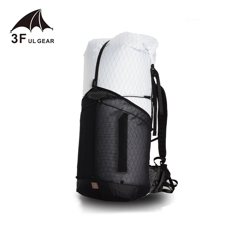 

3F UL GEAR Outdoor Hiking Backpack GuiJi 55L XPAC Lightweight Durable Travel Camping Ultralight Frameless Packs Bags 3