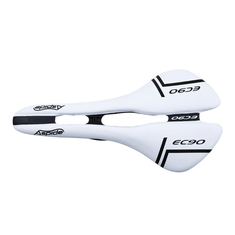 

Road Bike Nylon Fiber Leather Surface Silicone Cushion Silica Filled Gel Comfortable Hollow Cycling Seat Breathable