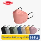 Маска Kn95 с рыбками FFP2 Mascarillas для взрослых Morandi ffp2mask 3-слойная дышащая одобренная маска для лица kn95 тушь ffpp2 маска kn 95