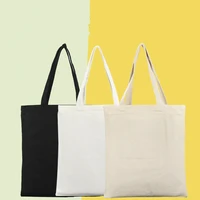 large capacity canvas tote shoulder bag fabric cotton cloth reusable shopping bag eco tote bag casual beach handbag daily use