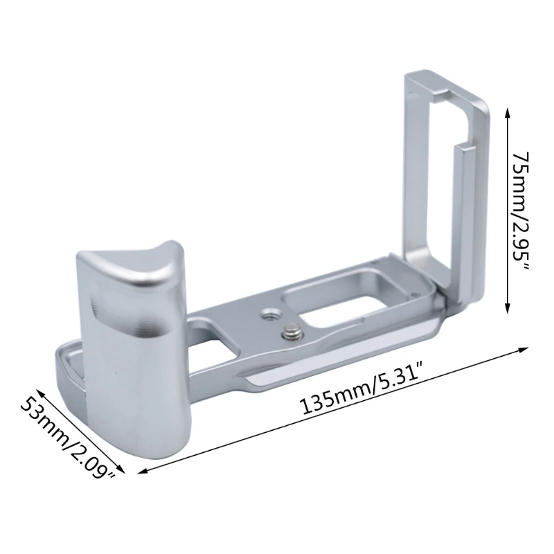 БЫСТРОРАЗЪЕМНАЯ пластина для фотоаппарата из алюминиевого сплава с защитой от