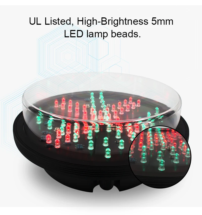 200 мм красный зелёный крест стрелка светофорный модуль|Светофор| |