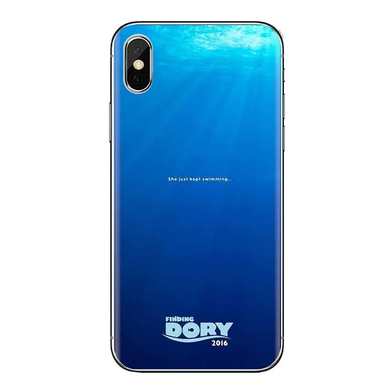 Прозрачный мягкий чехол Чехлы с принтами из мультфильма в поисках Дори 2016 постер