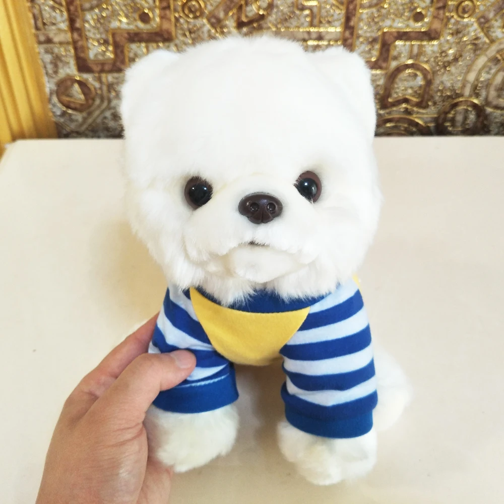 Children Plush Stuffed Toys Cute Simulated Hiromi Dog Puppy Kids Christmas Birthday Gift