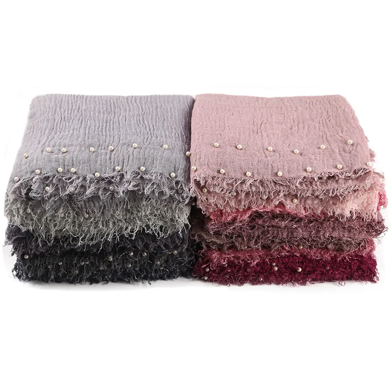 Мусульманский женский простой хиджаб накидка на голову женские хлопковые