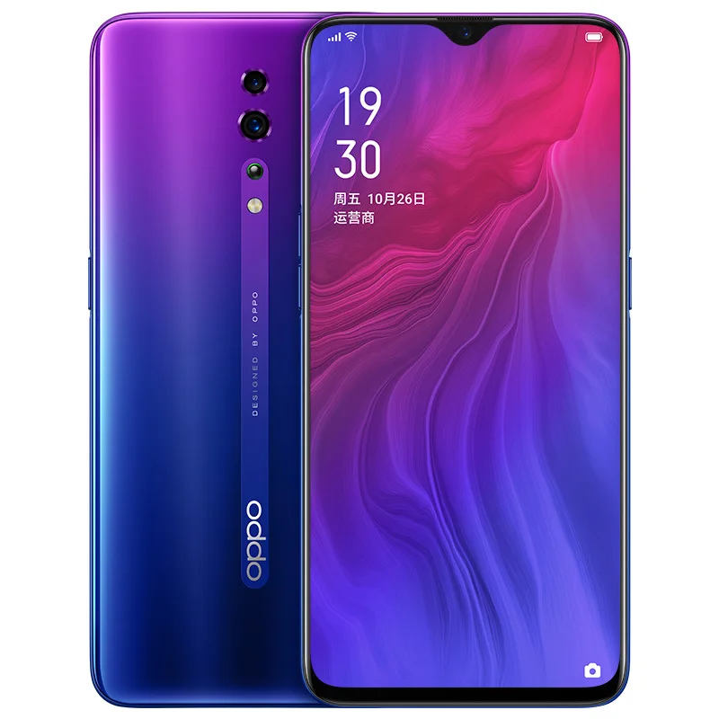 DHL Быстрая доставка Новый Oppo Reno Z Смартфон Android 9 0 экран отпечатков пальцев 6 4 &quotIPS