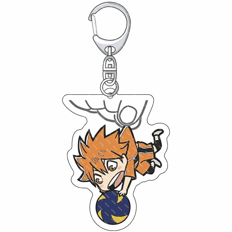 

Haikyuu Hinata Shoyo Kageyama Tsukishima акриловая подвеска фигурка брелок Коллекционная модель игрушка Подарки