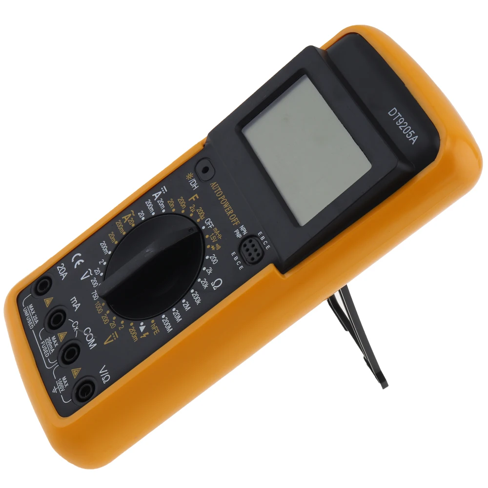 Профессиональный цифровой мультиметр DT9205 ручной электрический амперметр