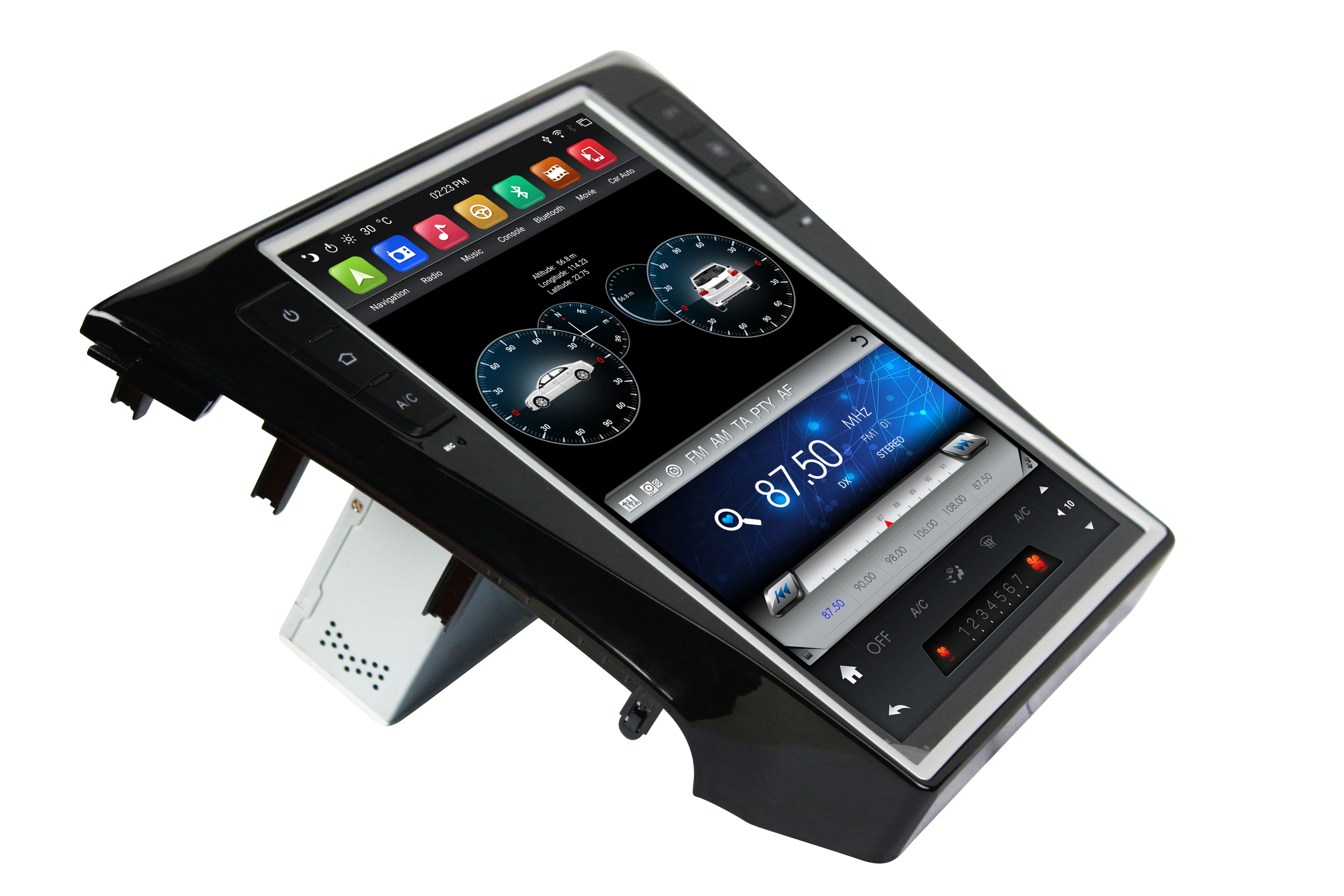 Автомобильный мультимедийный плеер KLYDE IPS полносенсорный экран dvd gps для X-Trail/Qashaqi