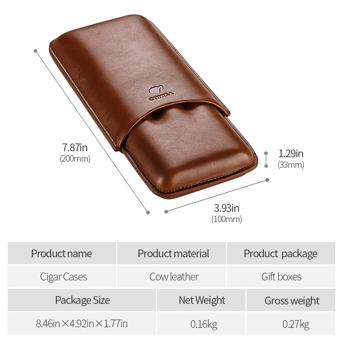 Сигаретный Дорожный Чехол для сигар набор увлажнения портативный мини-чехол с 3