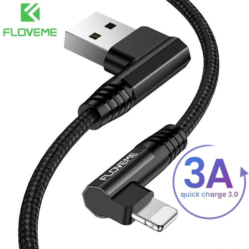 FLOVEME 3A быстро штырьковые USB шнуры для зарядки и кабель с разъемом Micro Type C Samsung Xiaomi