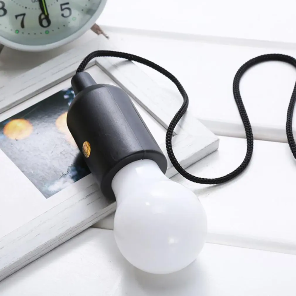 

Led Portable Colorful Rope Light Retro Lighting Tent Camping Light Bulb Pull Line Night Light Pull Cord Bulb