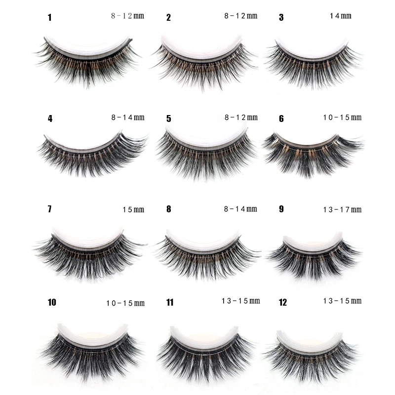

Glue-free Self-adhesive 3D False Eyelashes Reusable Natural Long Eyelashes No Residue On The Skin Create A Charming Look
