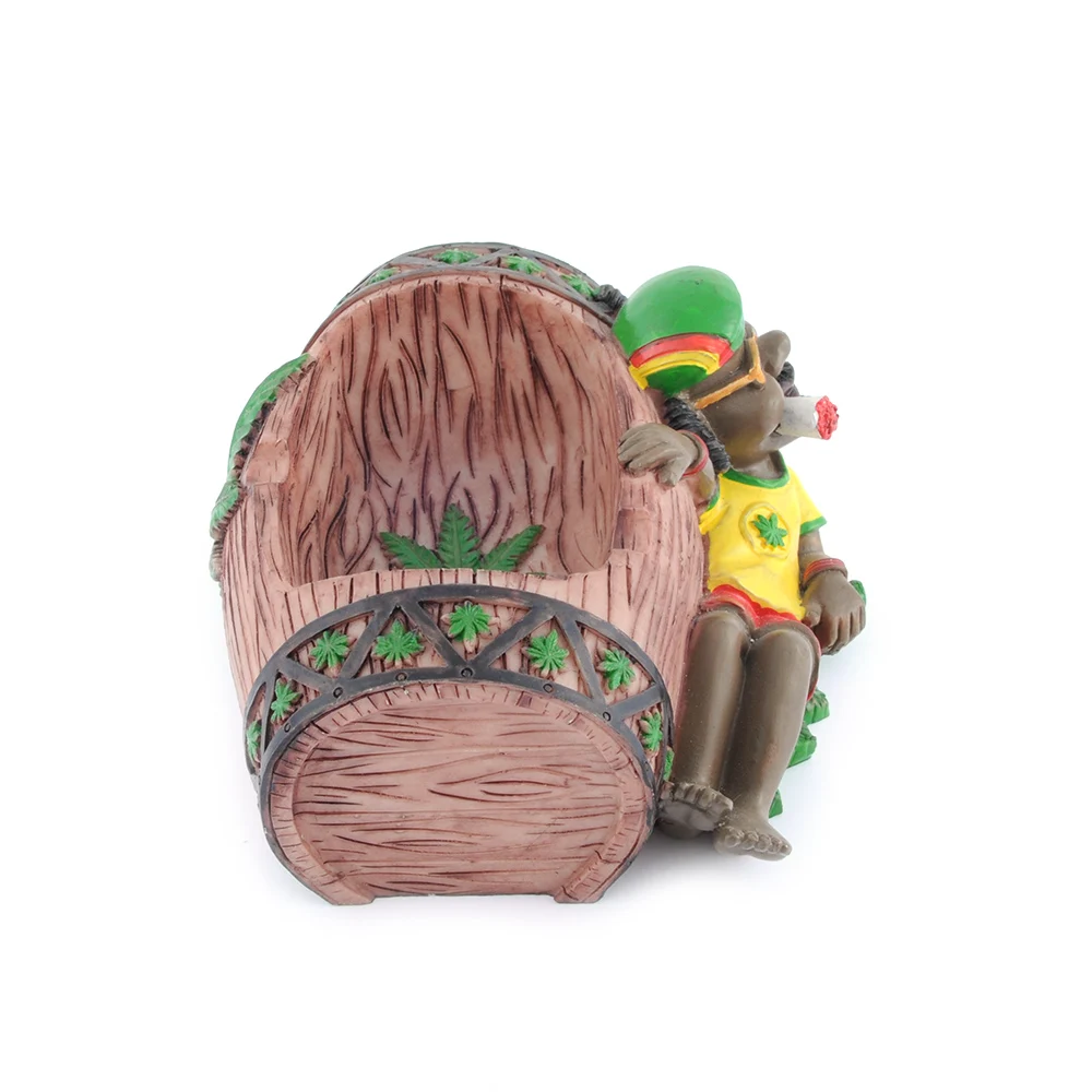 Забавная пепельница для сигарет из смолы в японском стиле сигар аксессуары