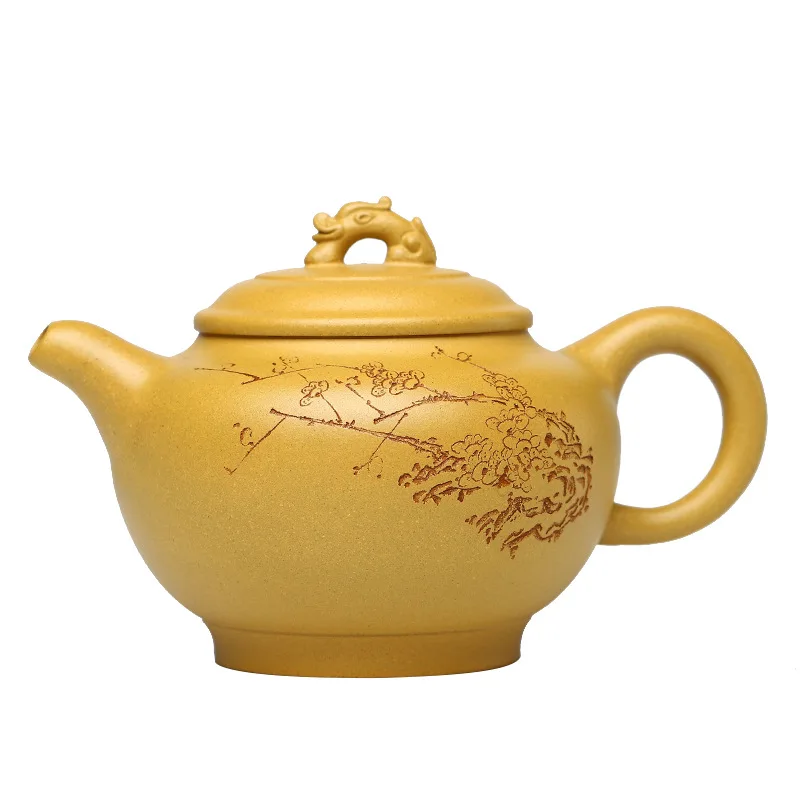 

Yixing mine famous handmade teapot with purple clay pot