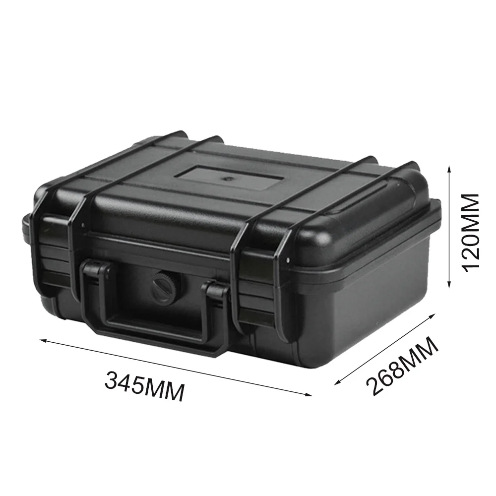 

Waterproof Safety Suitcase ABS Solid Safety Tool Case Box Camping Traveling Storage Box Sealed Portable Tool Carrier