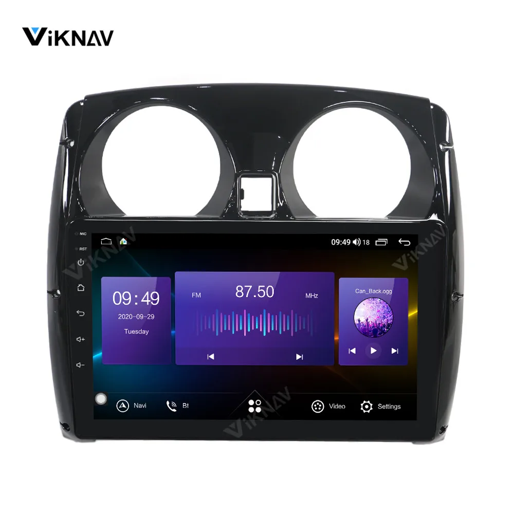 

car gps navigation multimedia player for nissan note 2014-2017 android radio head unit autoradio car audio stereo receiver 128gb