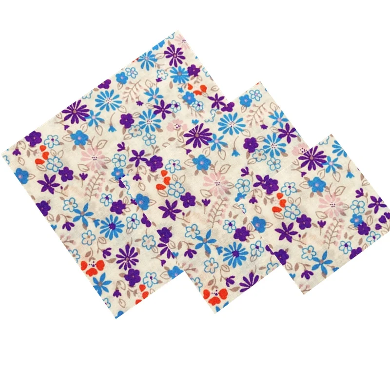 Устойчивая пищевая обертка из пчелиного воска многоразовая герметичная