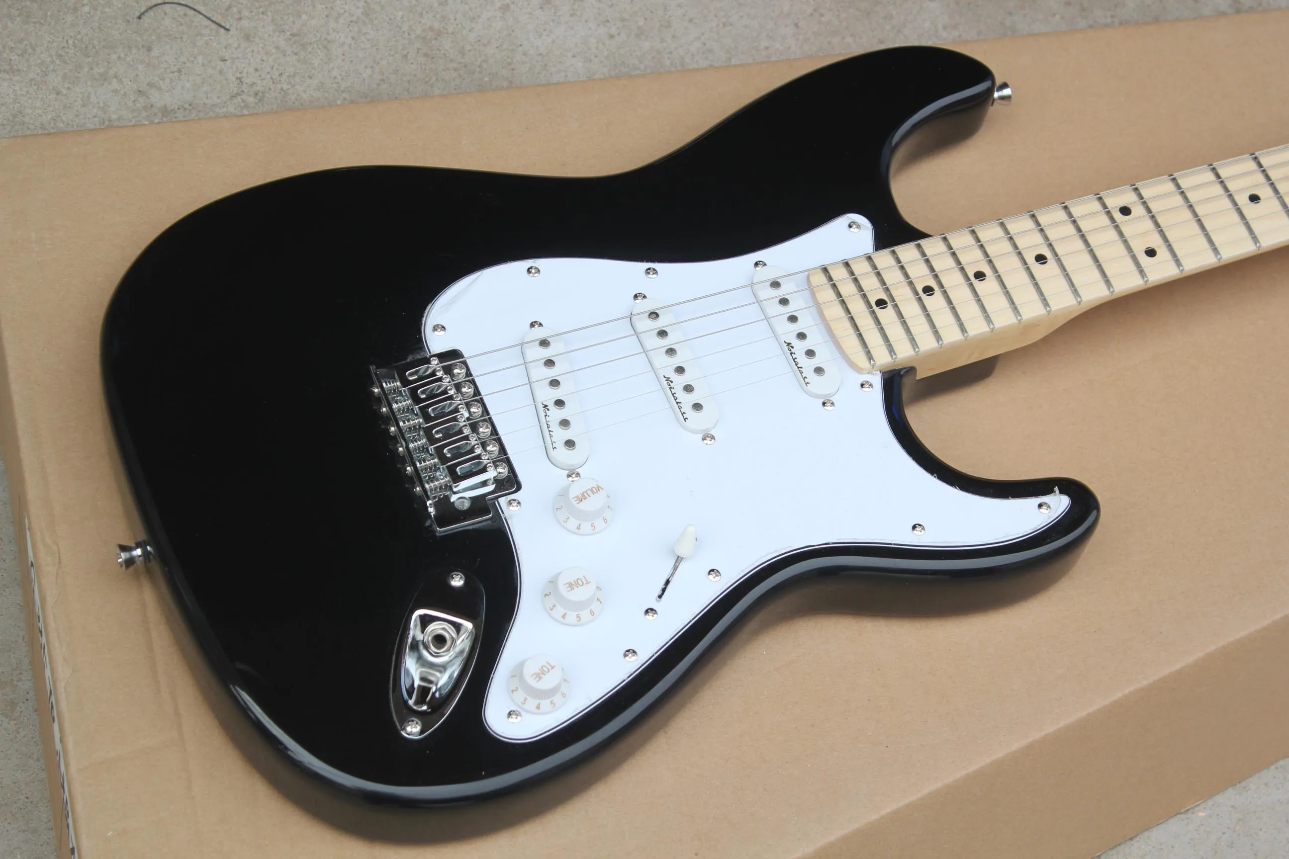 fabrik shop schwarz eric clapton st unterschrift maple griffbrett 6 string chrome hardware e gitarre guitarra freies verschiffen free global shipping