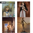 Полный квадрат 5d diy Алмазная картина фантазия египетская королева Алмазная вышивка женский 3d набор крестиков мозаика круглые стразы