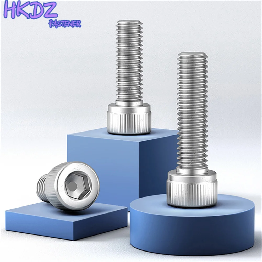 

1-5Pcs DIN912 M6 M8 M10 M12 316 Stainless Steel Cup Cap Allen Head Bolts Inner Hexagon Socket Screws